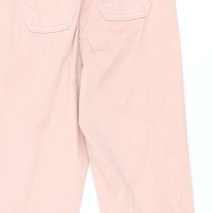 Womens UK Size 6 Marks and Spencer Regular Fit  Pink Trousers