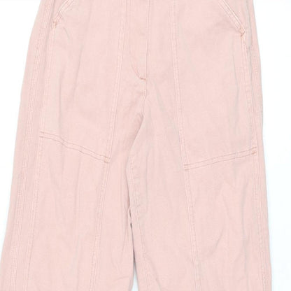 Womens UK Size 8 Marks and Spencer Regular Fit  Pink Trousers
