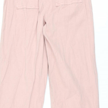 Womens UK Size 8 Marks and Spencer Regular Fit  Pink Trousers