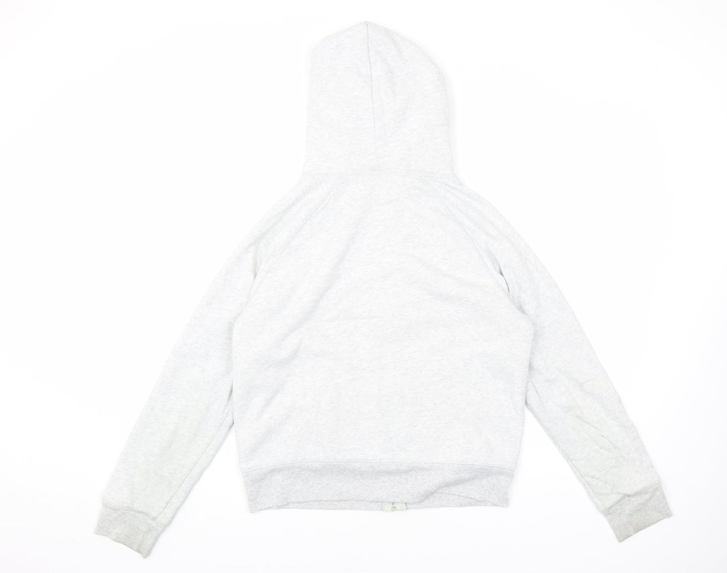 Gap Womens Grey Cotton Full Zip Hoodie Size M Zip