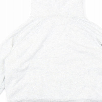 Gap Womens Grey Cotton Full Zip Hoodie Size M Zip