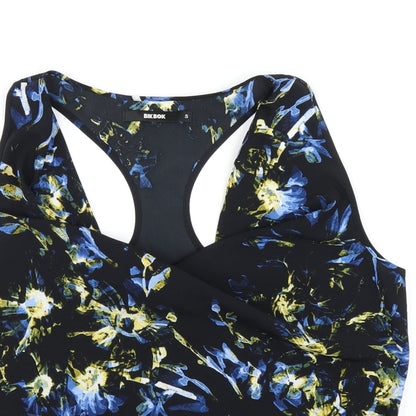 Womens UK Size S Bik Bok Black Basic Tank