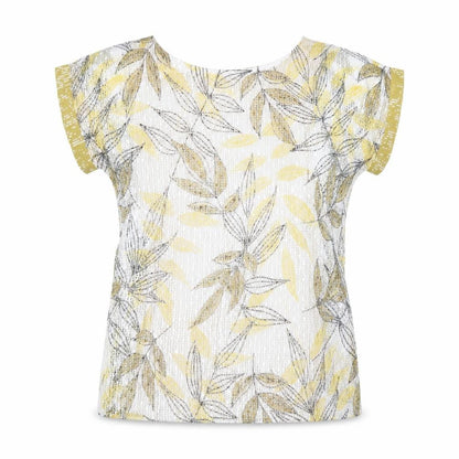 Womens UK Size M Klass Yellow Basic T-Shirt