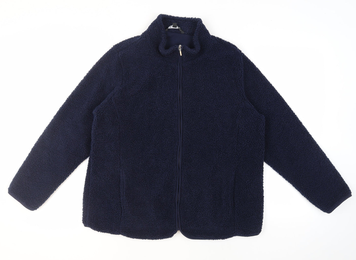 Womens UK Size 18 Bonmarché Blue Basic Jacket