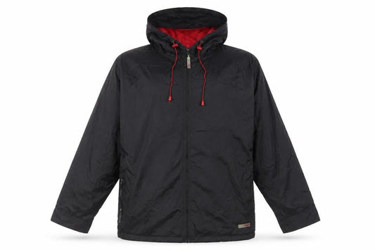 Sport Womens Black Hooded Jacket Size 20