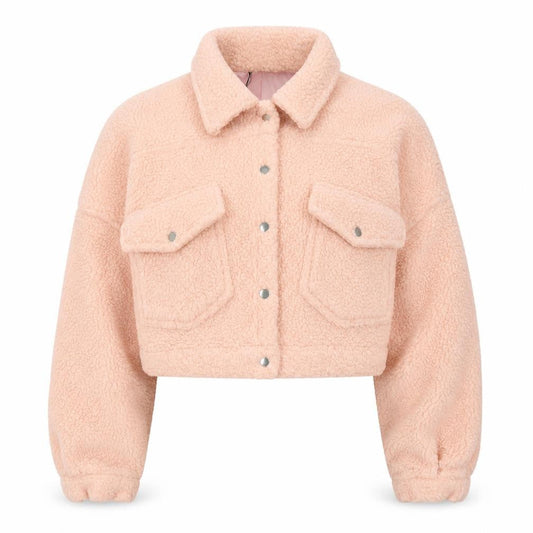 Womens UK Size 12 PRETTYLITTLETHING Pink Basic Jacket
