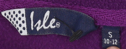 Womens UK Size 10 Isle Purple Basic Jacket