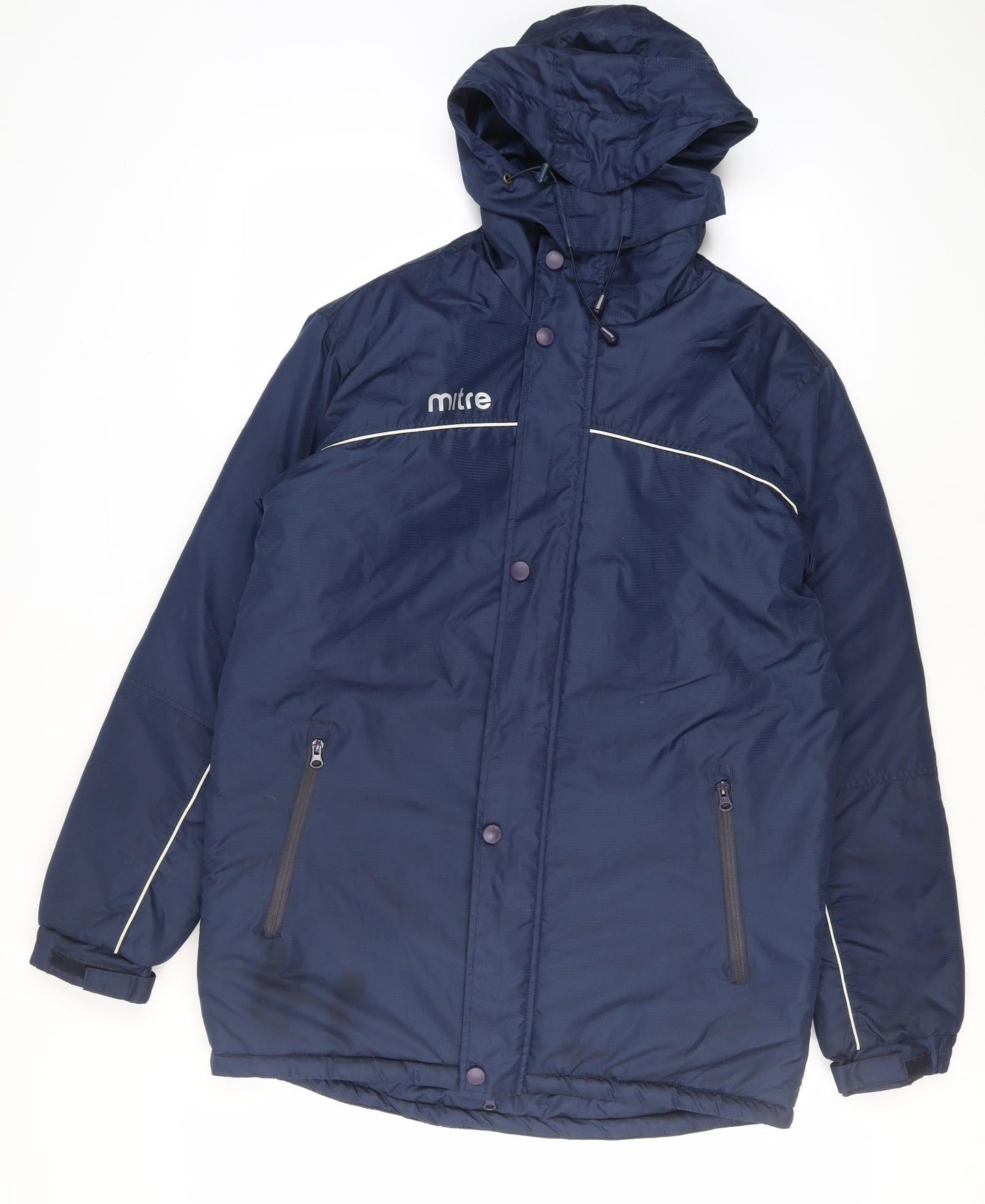 Mens UK Size M Mitre Blue Parka Coat