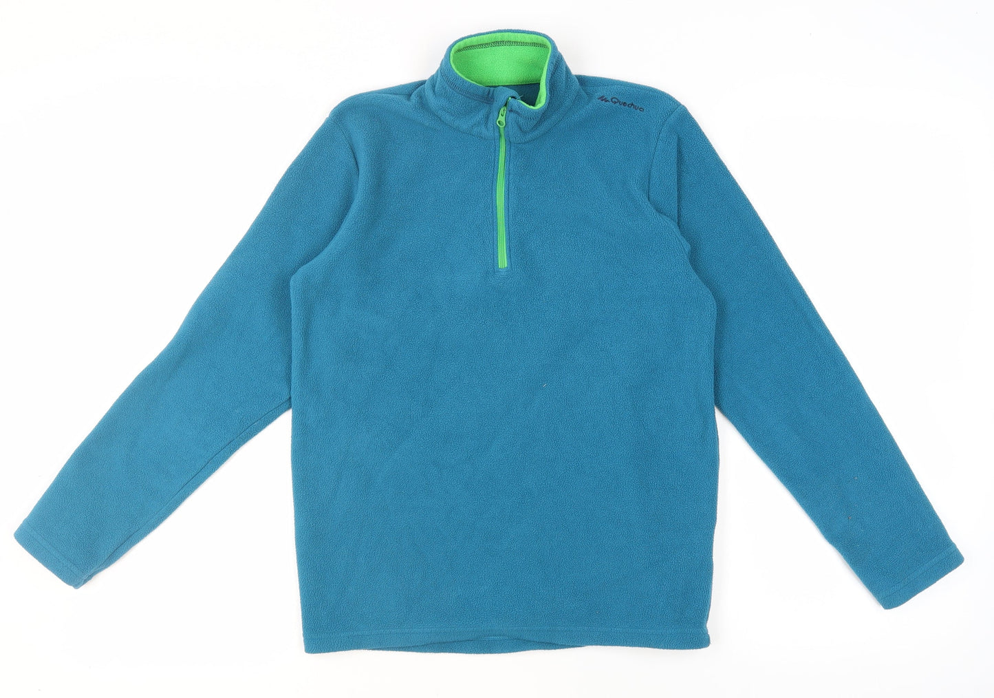 Decathlon Unisex Kids Blue Fleece Jacket 14 Years Hiking