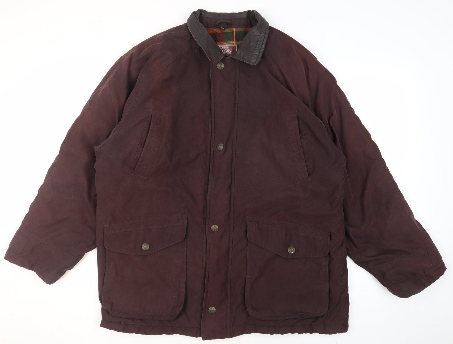 Mens UK Size XL St Bernard Brown Field Jacket