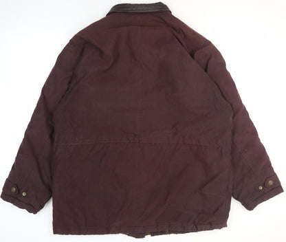 Mens UK Size XL St Bernard Brown Field Jacket