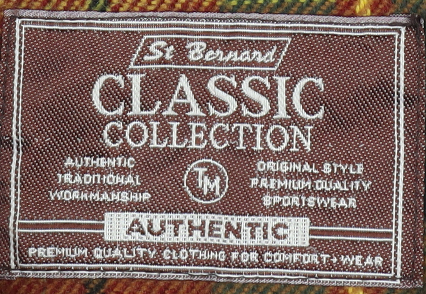 Mens UK Size XL St Bernard Brown Field Jacket