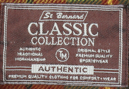 Mens UK Size XL St Bernard Brown Field Jacket