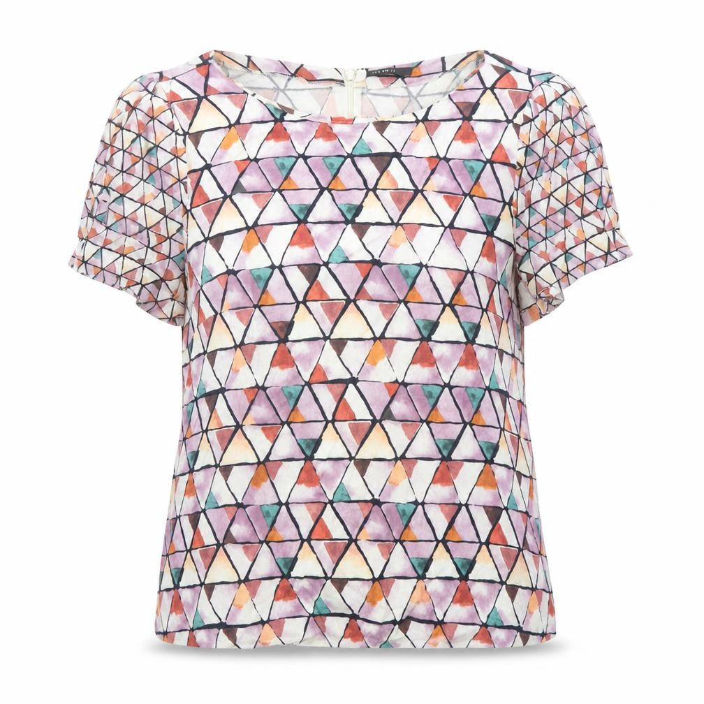 Womens UK Size 12 Esprit Multicoloured Basic Blouse