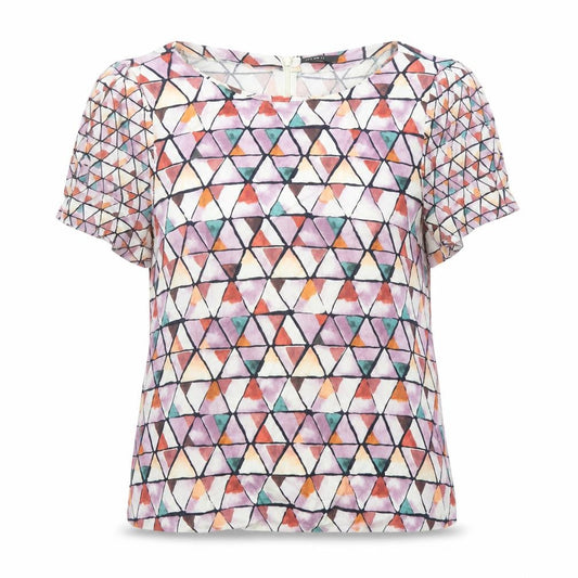 Womens UK Size 12 Esprit Multicoloured Basic Blouse