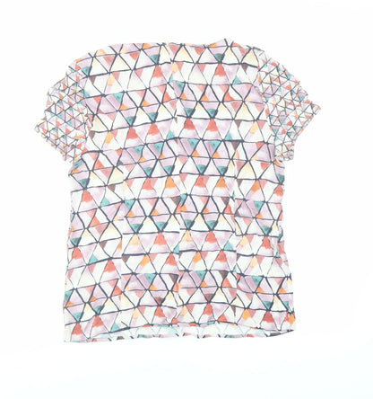 Womens UK Size 12 Esprit Multicoloured Basic Blouse