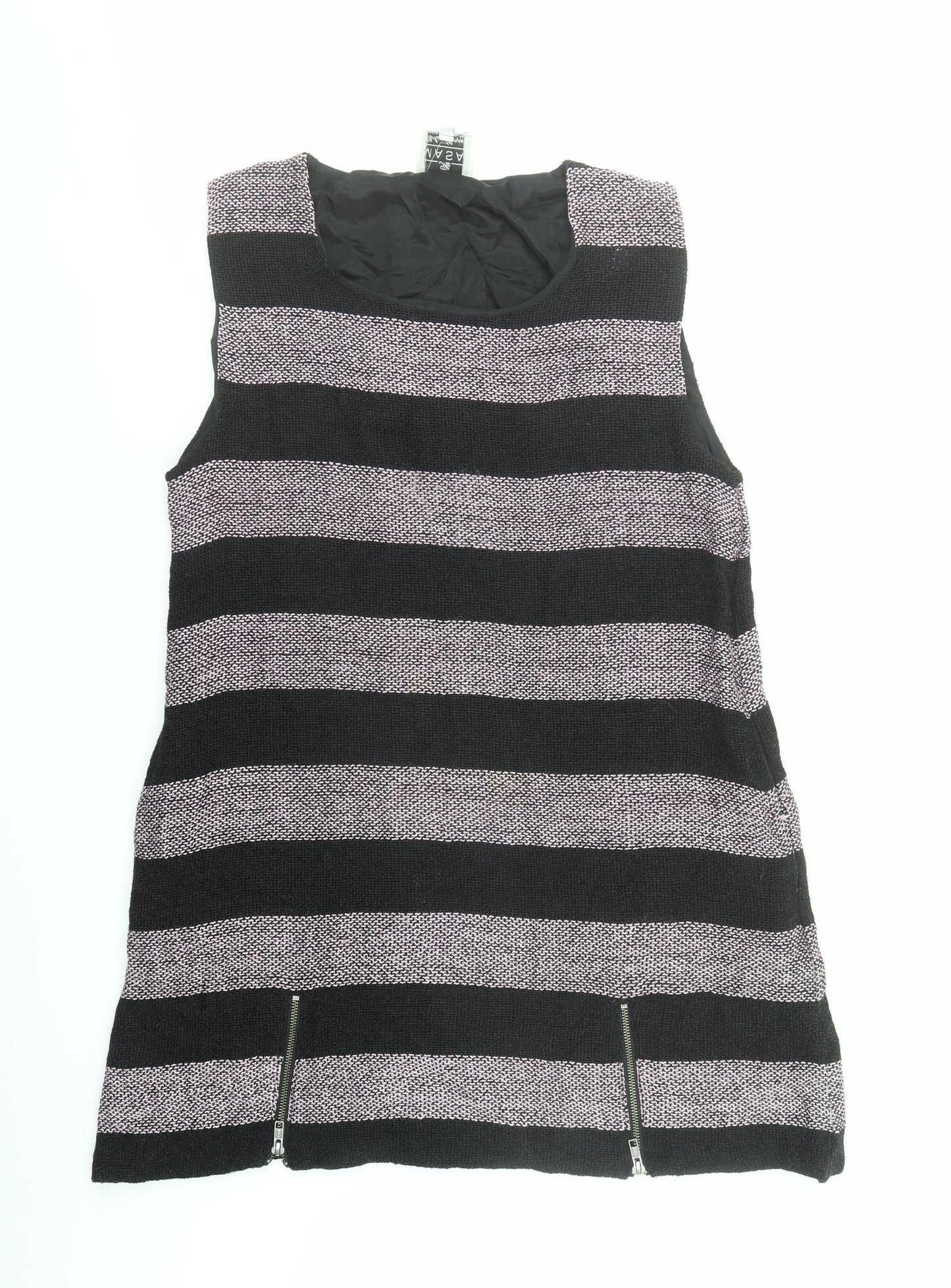 Womens UK Size M Masai Black Basic Tank