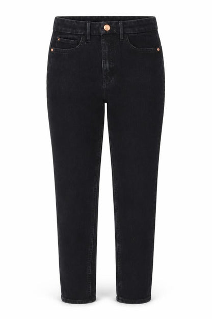 Marks and Spencer Womens Black Cotton Skinny Jeans Size 8 L25 in Regular Button