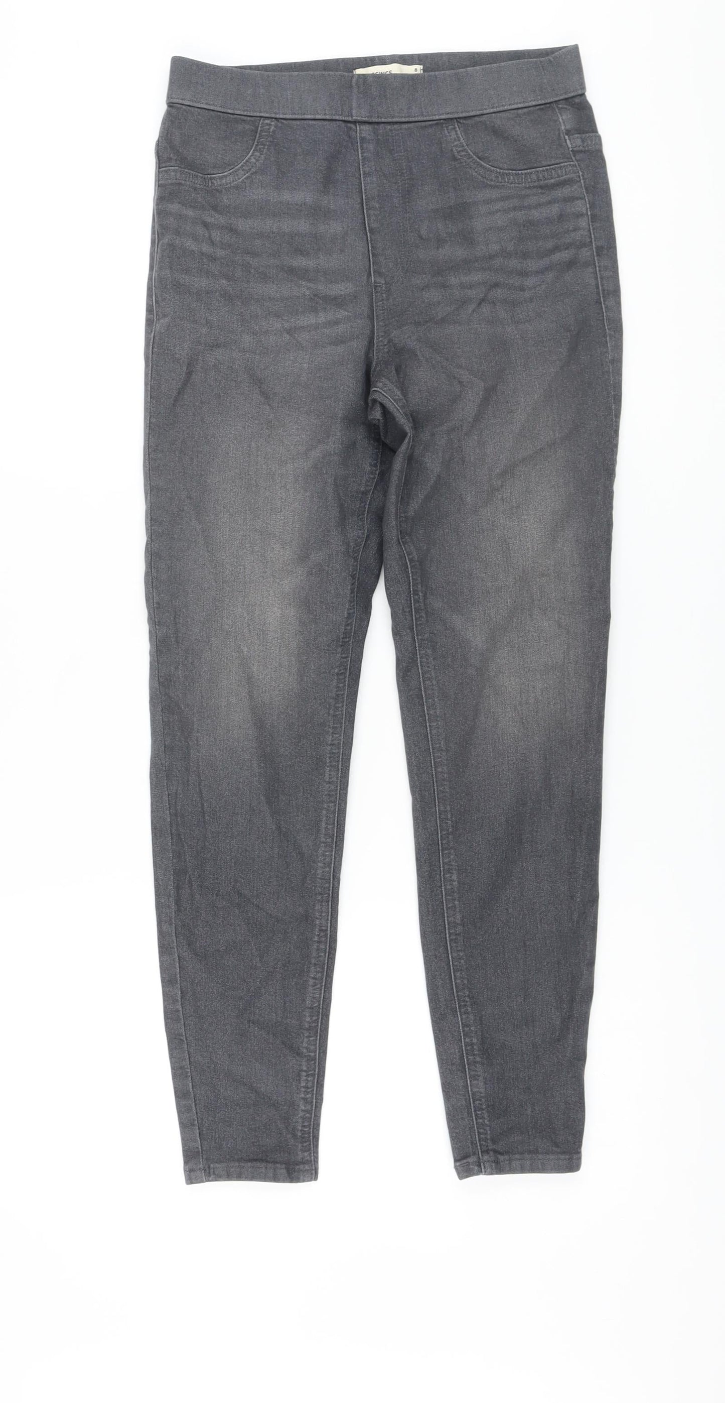 Womens UK Size 8 Marks and Spencer Regular Fit Jegging Green Jeans
