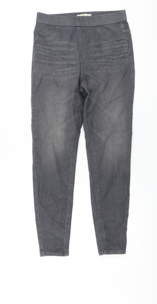Womens UK Size 8 Marks and Spencer Regular Fit Jegging Green Jeans