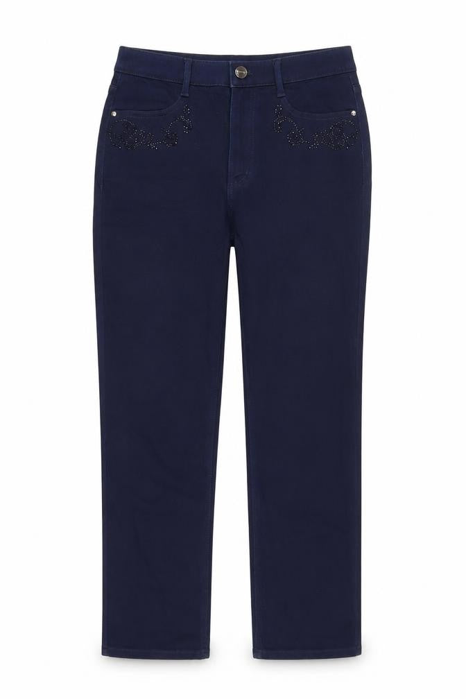 Womens UK Size 12 Marks and Spencer Regular Fit Jegging Blue Jeans