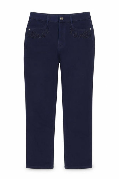 Womens UK Size 12 Marks and Spencer Regular Fit Jegging Blue Jeans