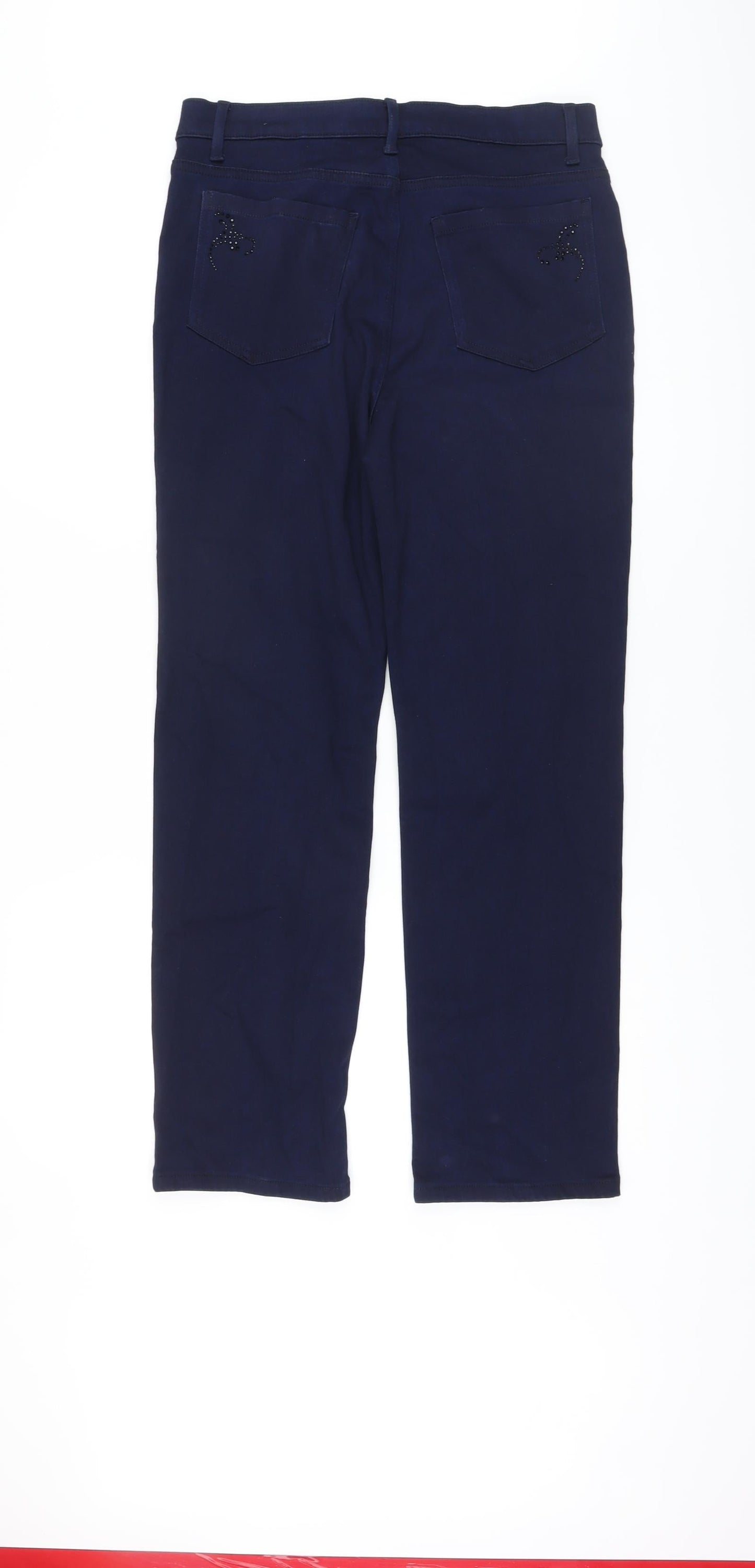 Womens UK Size 12 Marks and Spencer Regular Fit Jegging Blue Jeans