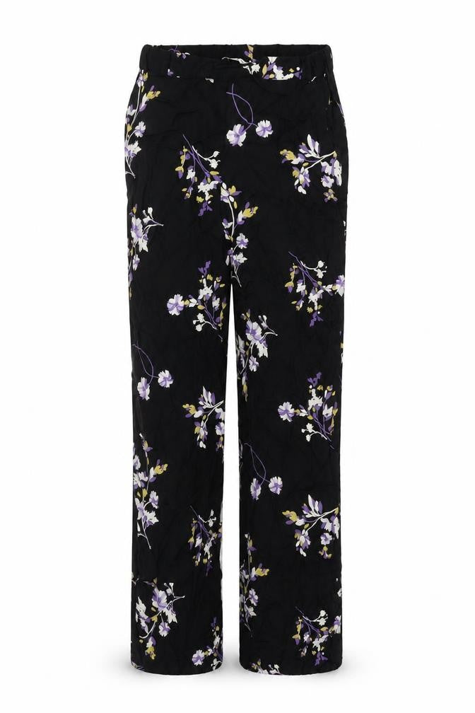 Womens UK Size 8 Autograph Regular Fit  Black Trousers