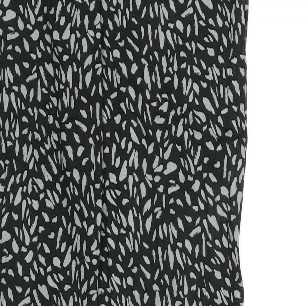 Womens UK Size 8 Marks and Spencer  Capri Black Leggings