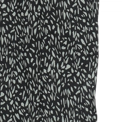 Womens UK Size 8 Marks and Spencer  Capri Black Leggings