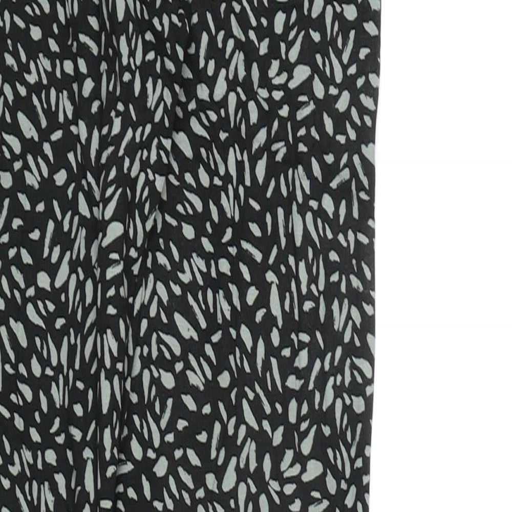Womens UK Size 8 Marks and Spencer  Capri Black Leggings
