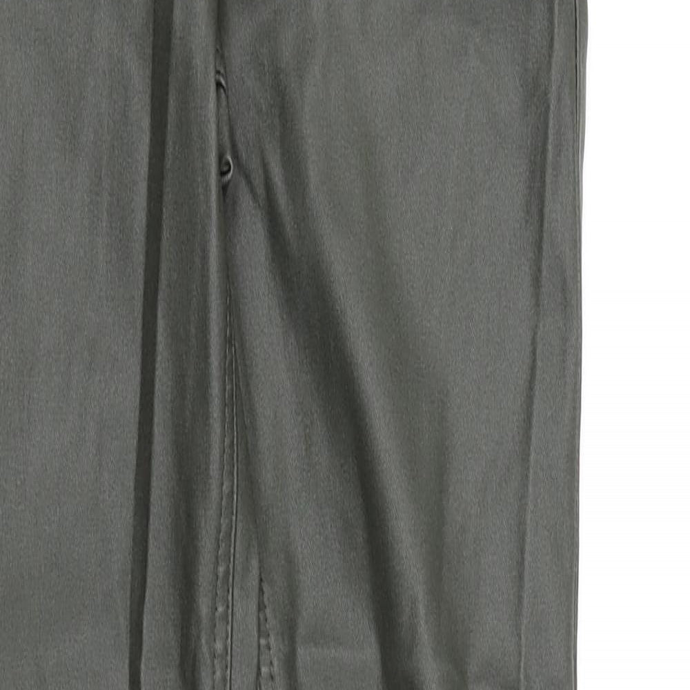 Womens UK Size 10 Marks and Spencer Regular Fit  Green Trousers