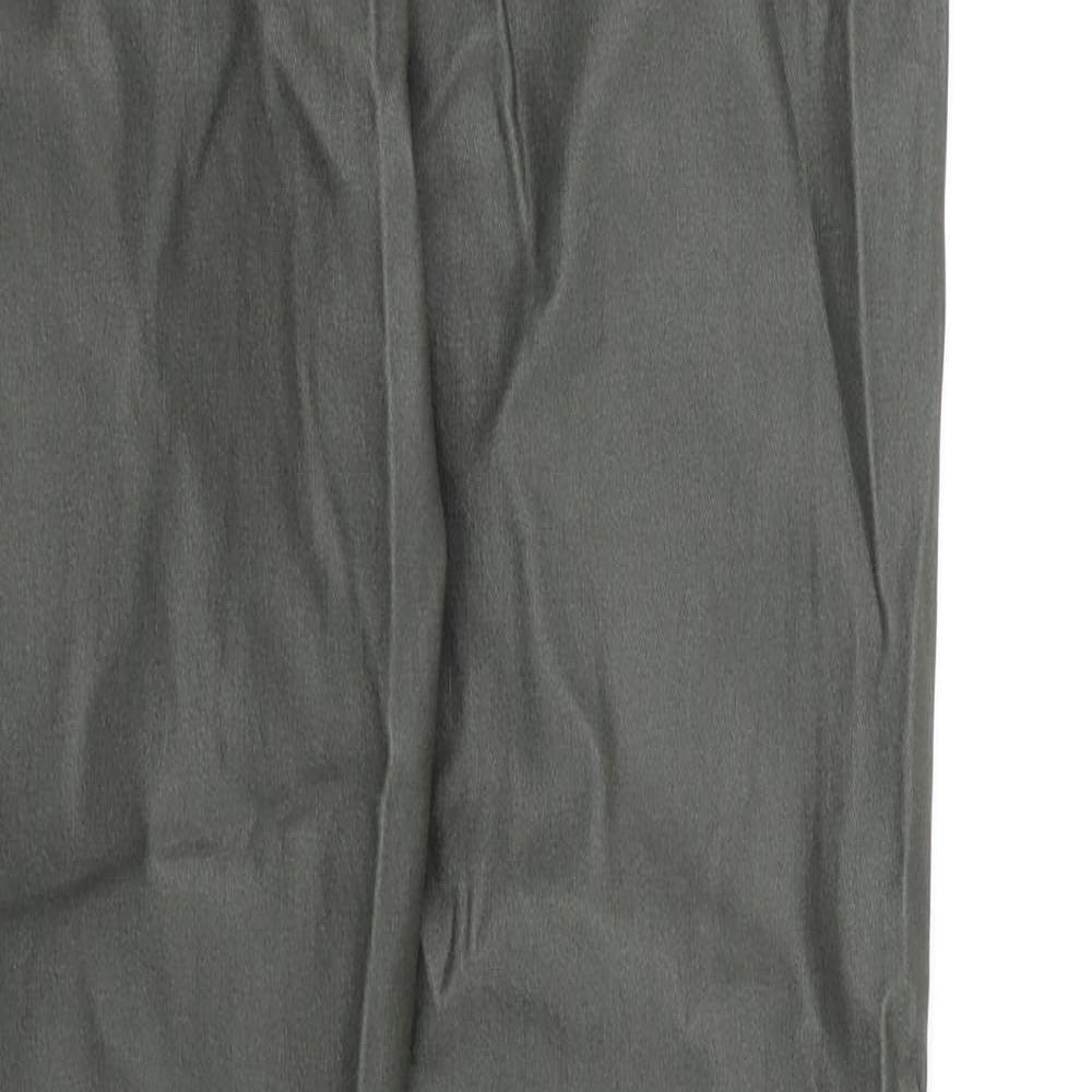 Womens UK Size 10 Marks and Spencer Regular Fit  Green Trousers
