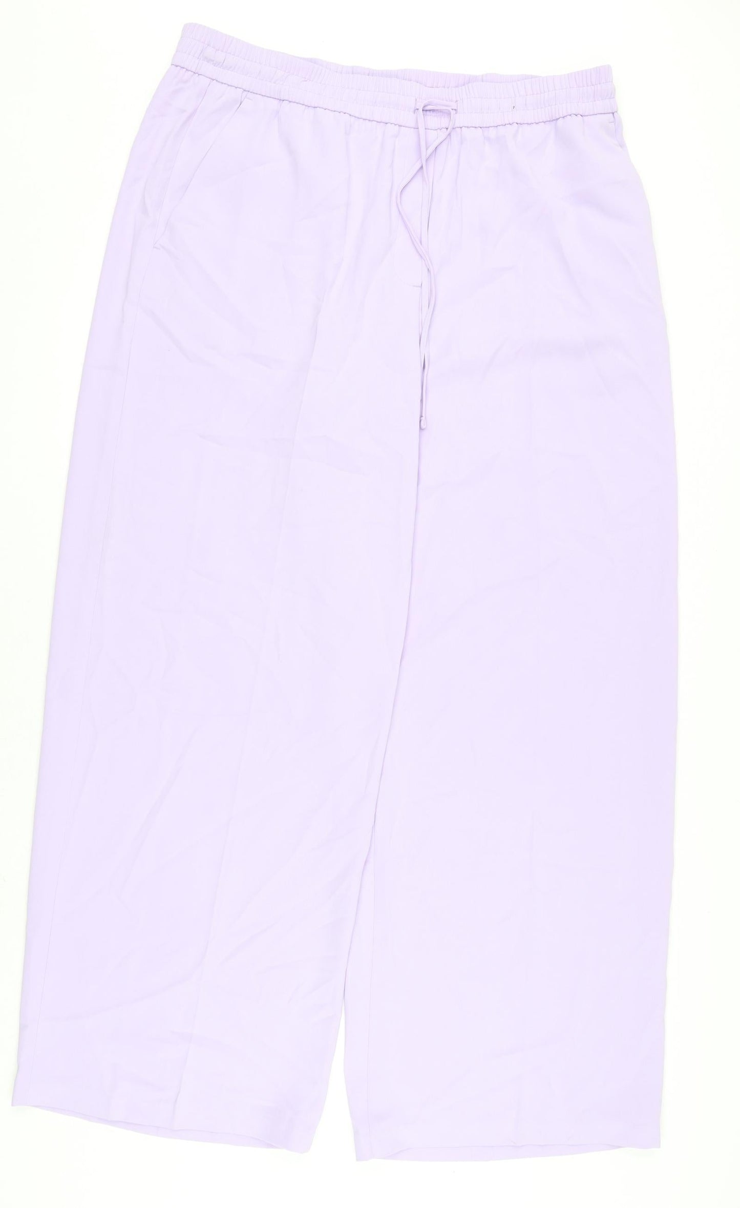 Womens UK Size 18 Marks and Spencer Regular Fit  Purple Trousers