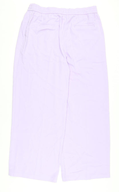 Womens UK Size 18 Marks and Spencer Regular Fit  Purple Trousers