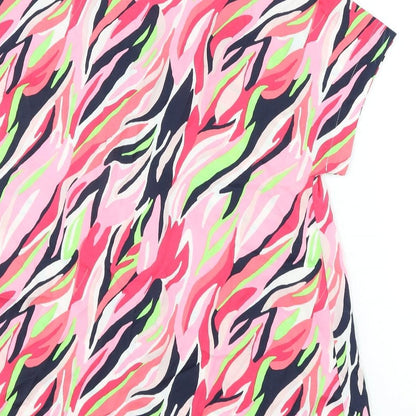 Womens UK Size 6 Marks and Spencer Multicoloured Basic Blouse
