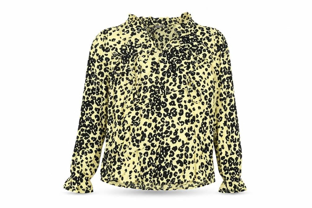 Womens UK Size 8 Marks and Spencer Yellow Basic Blouse