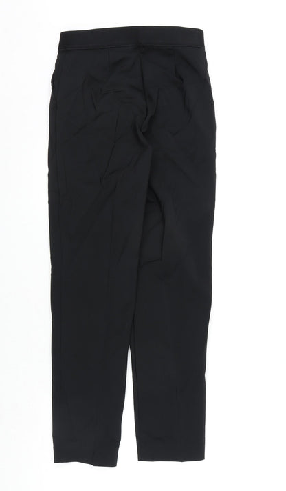 Womens UK Size 8 Marks and Spencer Regular Fit Dress Pants Black Trousers