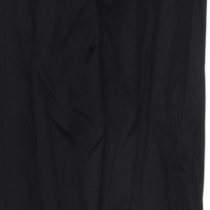 Womens UK Size 8 Marks and Spencer Regular Fit Dress Pants Black Trousers