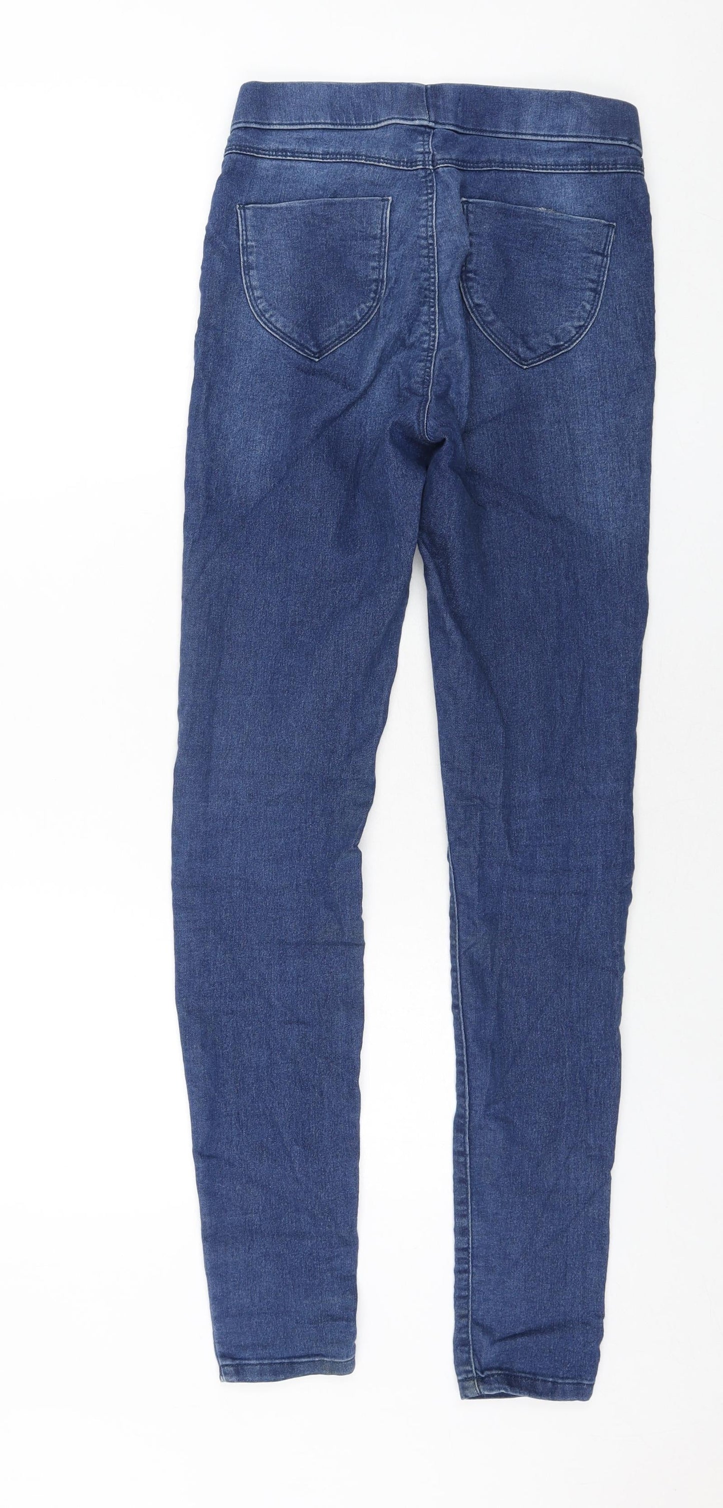 Dorothy Perkins Womens Blue Cotton Jegging Jeans Size 6 L32 in Regular
