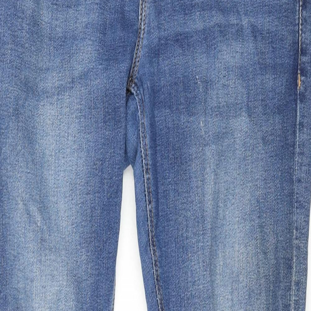 Denim & Co. Mens Blue Cotton Skinny Jeans Size 30 in L32 in Regular Zip
