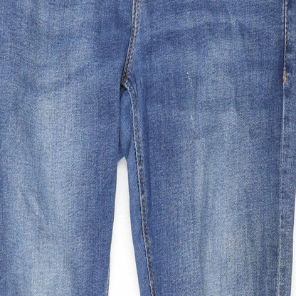 Denim & Co. Mens Blue Cotton Skinny Jeans Size 30 in L32 in Regular Zip