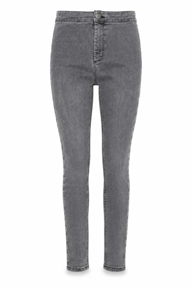 Womens UK Size 28 in Topshop Regular Fit Skinny Grey Jeans