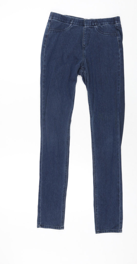 Uniqlo Womens Blue Polyester Jegging Jeans Size S L31 in Regular