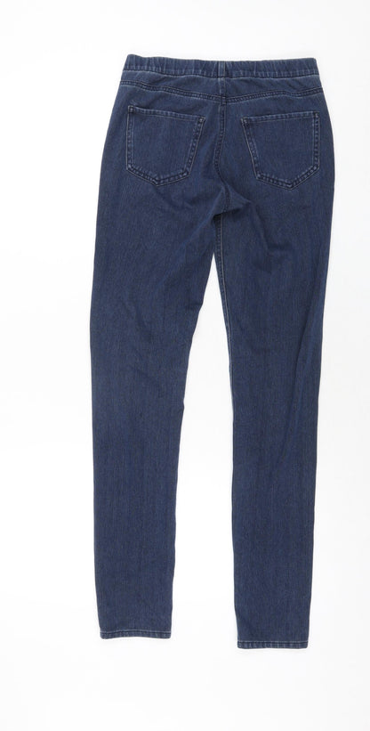 Uniqlo Womens Blue Polyester Jegging Jeans Size S L31 in Regular