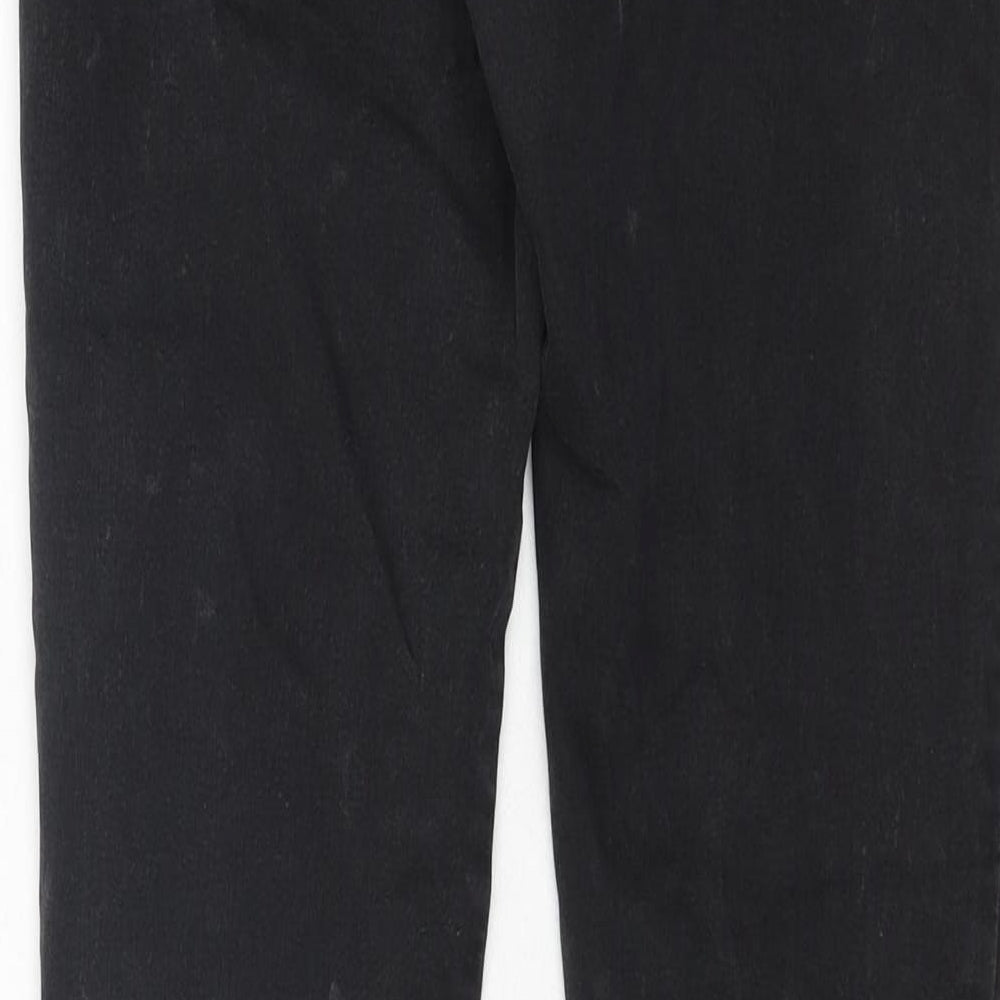 Boohoo Mens Grey Cotton Skinny Jeans Size 30 in L32 in Regular Zip