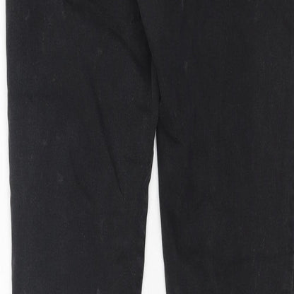 Boohoo Mens Grey Cotton Skinny Jeans Size 30 in L32 in Regular Zip