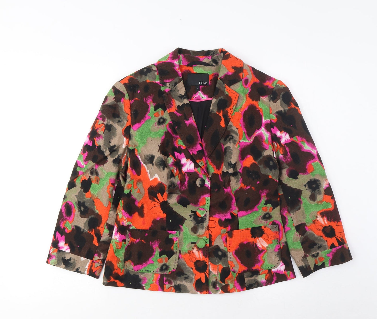 Womens UK Size 10 Marks and Spencer Multicoloured Jacket