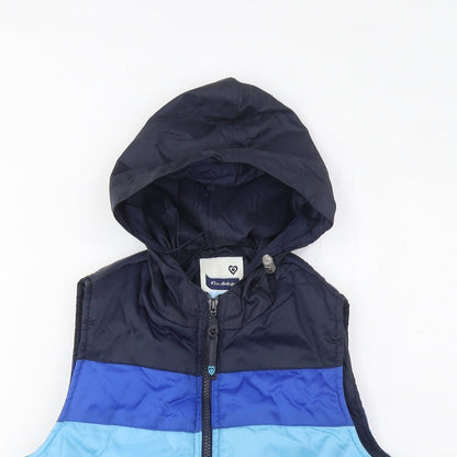 Womens UK Size 10 Miss Selfridge Blue Gilet