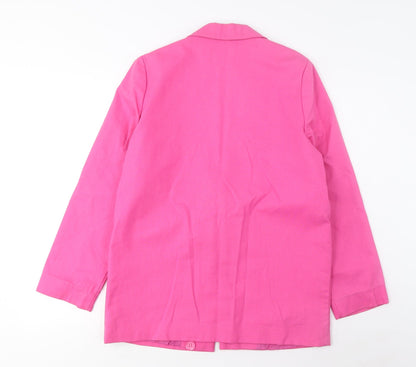 Womens UK Size 10 Topshop Pink Jacket